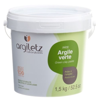 Argiletz Heilerde Grun Paste Topf 1.5кг