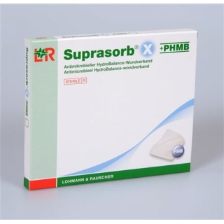 Повязка раневая Suprasorb X + PHMB HydroBalance 14х20см противомикробная