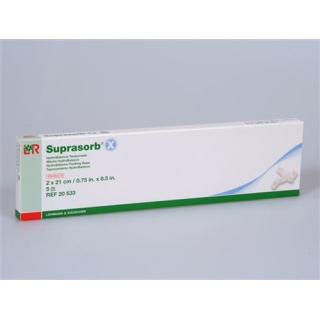 Тампонад Suprasorb X HydroBalance 2х21см стерильный 5 шт.