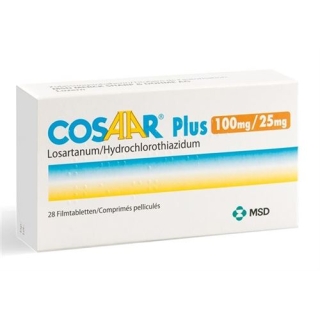 Cosaar Plus 100/25 28 filmtablets