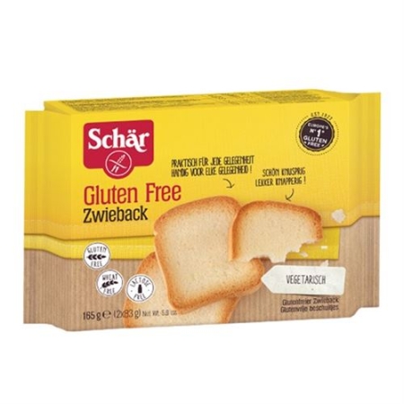 SCHAER ZWIEBACK GLUTENFREI