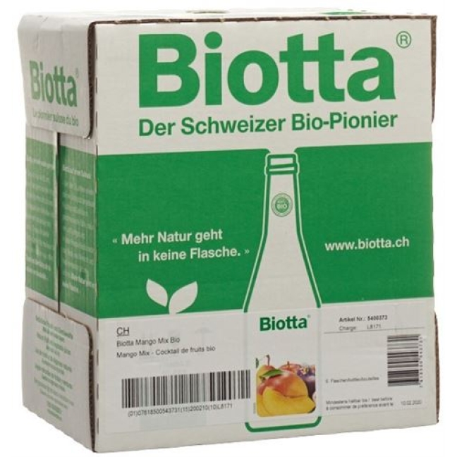 BIOTTA MANGO MIX SAFT BIO