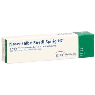 Rueedi Spirig 20 g Nasensalbe 