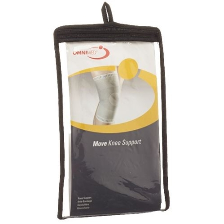 Omnimed Move Knie-Bandage XL Weiss-Grau