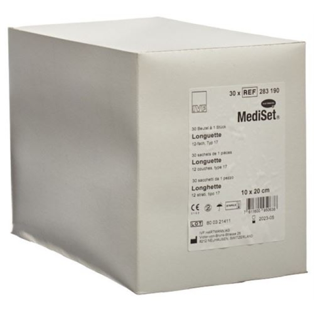 MediSet Longuetten typ 17 12-fach 10x20см 1 штука