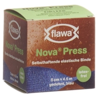 Flawa Nova Press самоклеющиеся бинт 5смx4.5m Blau