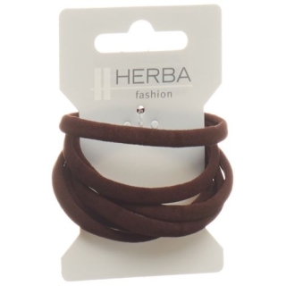 Herba Haarbinder 5.6см Braun 6 штук