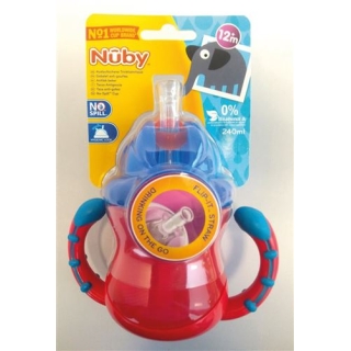 Nuby Trinkhalmtasse FlipN’Sip