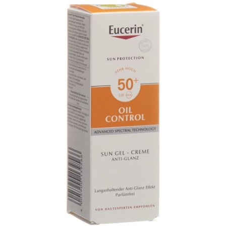 Eucerin Sun Gel-Creme Oil Control LSF 50+ 50мл