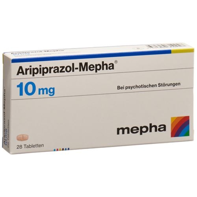 Aripiprazol Mepha 10 mg 28 tablets