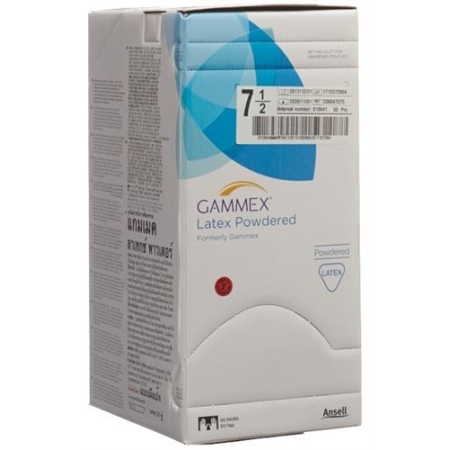 GAMMEX OP-HANDS 7.5 LATEX POWD