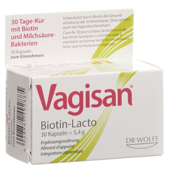 Vagisan Biotin-Lacto Kapseln 30 штук