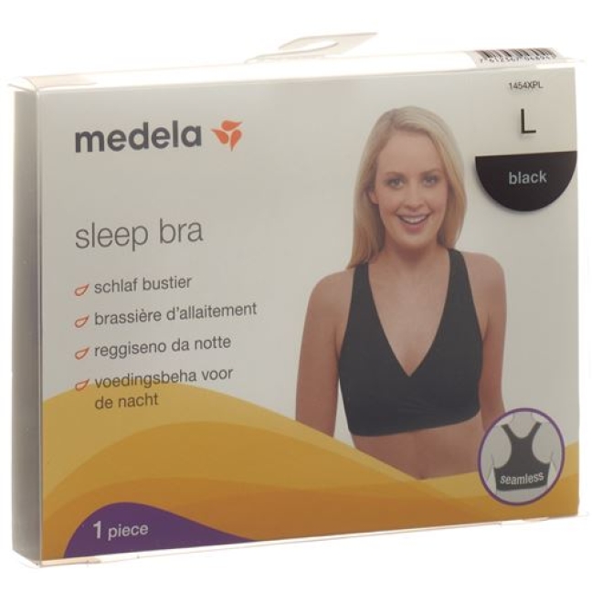 Medela Schlaf Bustier L Schwarz