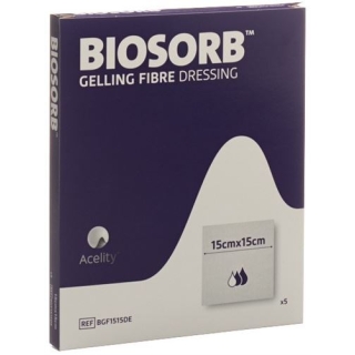 BIOSORB GELLING FIB FA 15X15CM