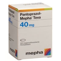 Пантопразол Мефа Тева 40 мг 120 таблеток покрытых оболочкой Пантопразол Мефа Тева 40 мг 120 таблеток покрытых оболочкой