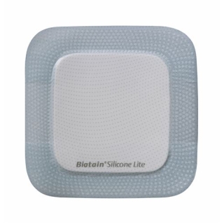 Biatain Silicone Lite Schaumverband 12.5x12.5cm 10 Stück