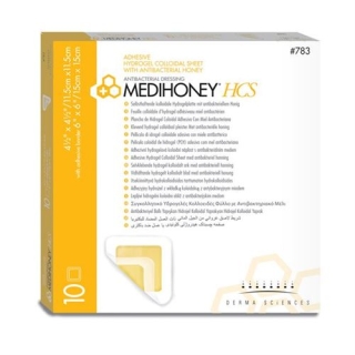 Medihoney Antibacterial Hcs 11x11cm Selbstk 10 Stück