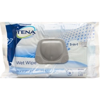 Tena Wet Wipes 12 Karton 48 Stück