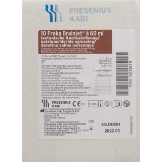 Freka Drainjet NaCl 0.9% Spüllösung 10x 120ml