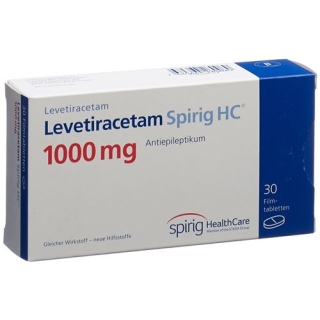 Levetiracetam Spirig HC Filmtabletten 1000mg 200 Stück