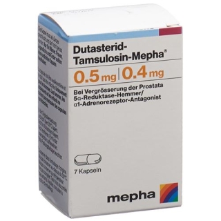 Dutasterid Tamsulosin Mepha Kapseln 0.5/0.4mg 90 Stück