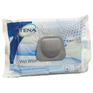 Tena Wet Wipes 12 Karton 48 Stück