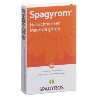 Spagyrom Halsschmerzen Lutschtabletten 22 Stück