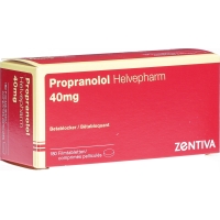 Пропранолол Хелвефарм 40 мг 180 таблеток Пропранолол Хелвефарм 40 мг 180 таблеток