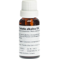 Веледа Солутио Алкалина капли 5% 20 мл Веледа Солутио Алкалина капли 5% 20 мл