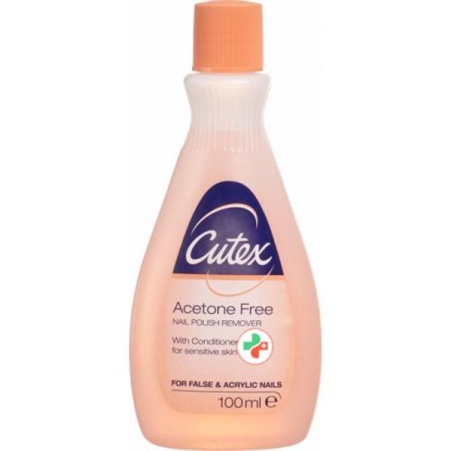 Cutex Nail Polish Remover Acetone Free 100мл