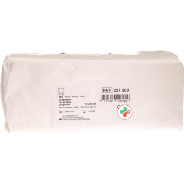 IVF Faltkompressen Typ 17 4-fach 10x20см 100 штук