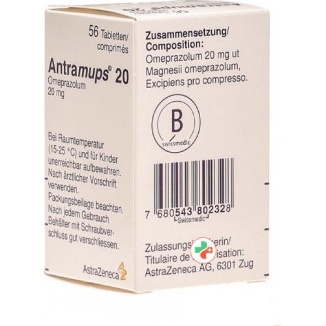 Antramups 20 mg 56 tablets