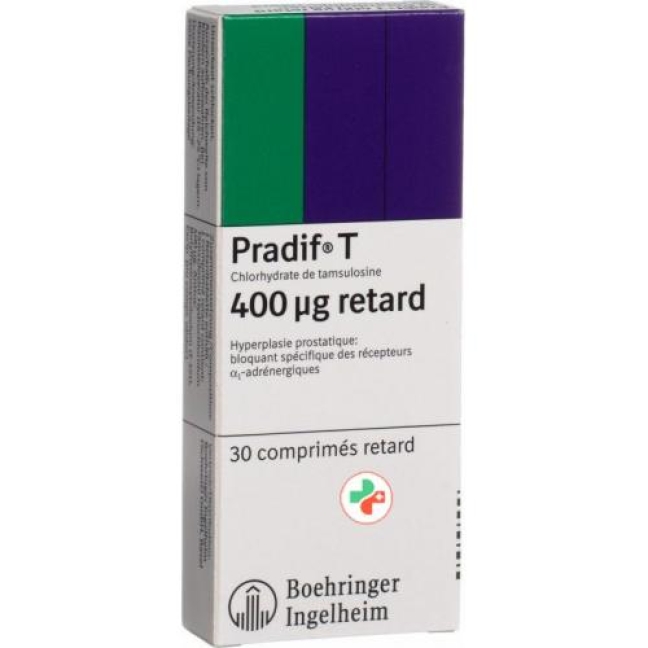 Pradif T 400 mcg 30 Retard tablets