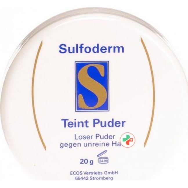 Sulfoderm S Teint Puder 20г