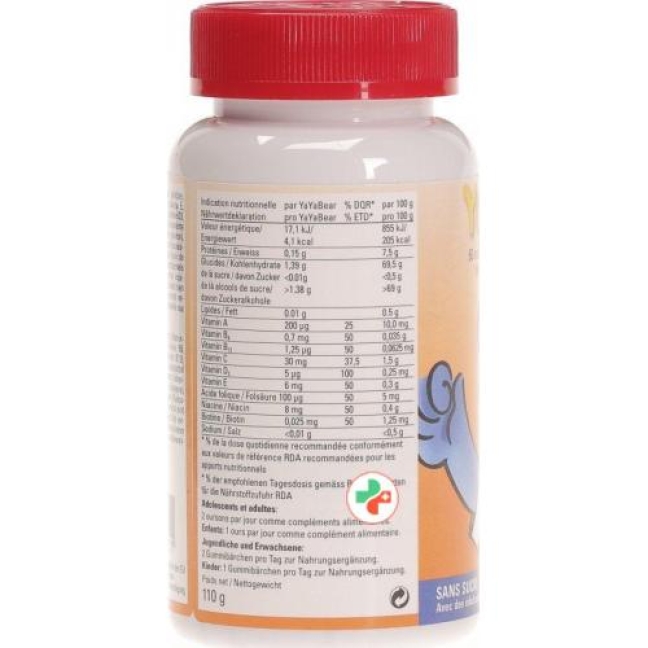 Yayabears Multivitamin 60 Gummibaren