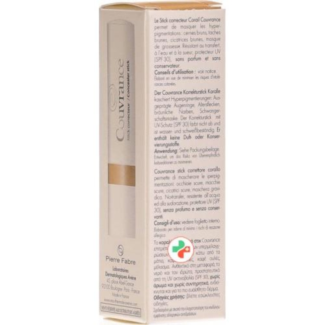 Avene Couvrance Korrekturstick Koralle