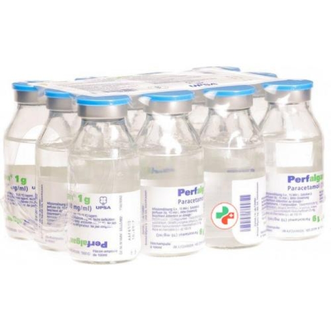 Perfalgan 1 g/100 ml 12 Durchstechflaschen 100 ml