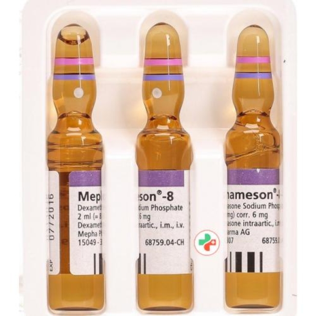 Mephameson 8 mg/2 ml 3 Ampullen je 2 ml