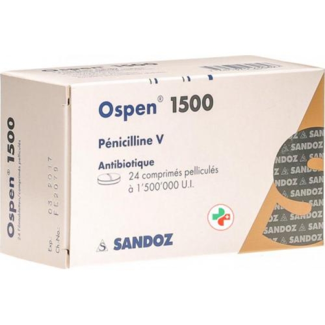 Ospen 1500 1.5 Mio E 24 tablets