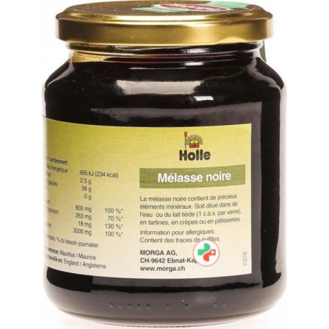 Holle Schwarze Melasse жидкость 450г