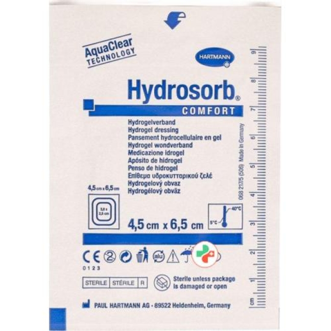 Hydrosorb Comfort Hydrogel 4.5x6.5см стерильный 5 штук