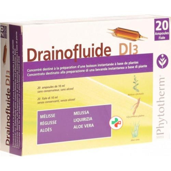 Drainofluide Di 3 20 Trinkampullen 10мл