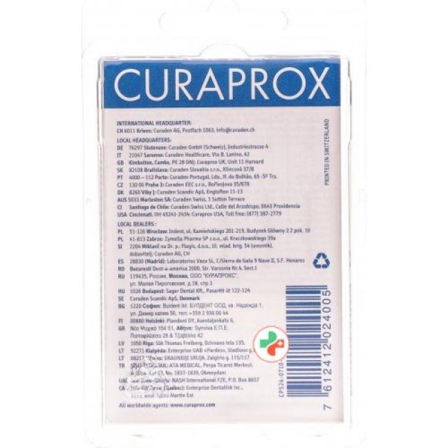 Curaprox CPS 24 Implantatbursten Orange 5 штук