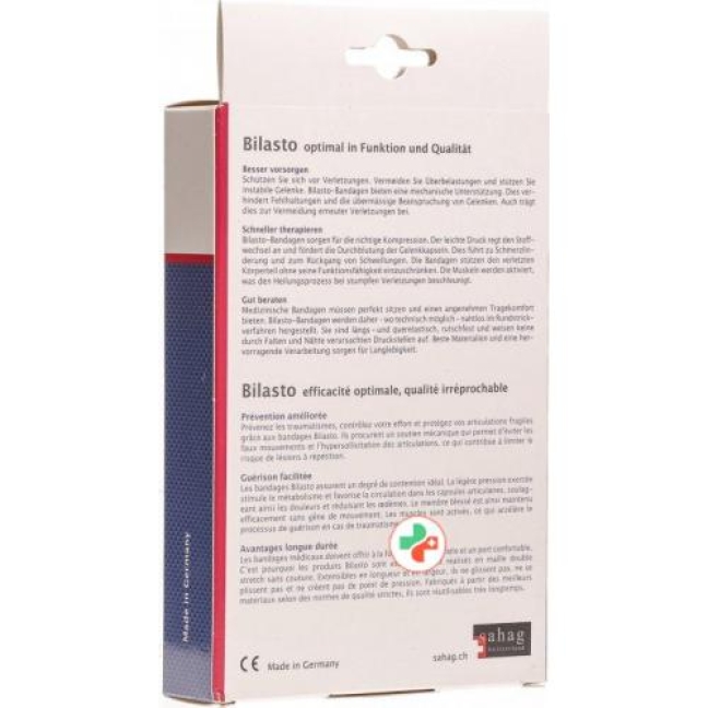 Bilasto Kniebandage размер XXL Beige