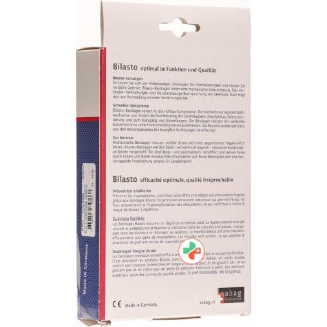 Bilasto Kniebandage Thermo размер XL Beige