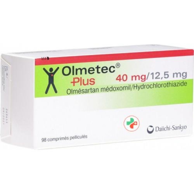 Olmetec Plus 40/12.5 98 filmtablets