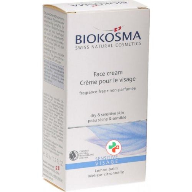 Biokosma Sensitive крем для лица 50мл