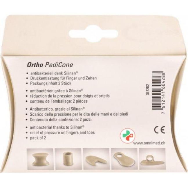 Omnimed Ortho PediCone Zehenkappe размер L/XL 2 штуки