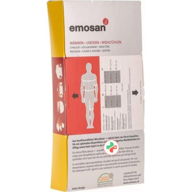 emosan Nierenwarmer Anatomisch Ecru размер L