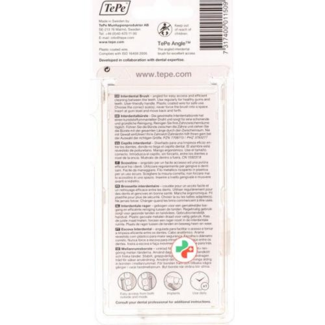 TePe Angle Interdentalbursten 0.45мм 6 штук